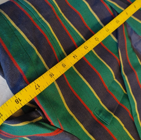 Fun, vintage, and cute striped short suit Charter Club 10 - Picture 7 of 13